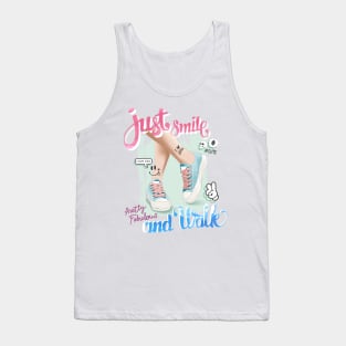 Ask me to make you smile shirt Tank Top